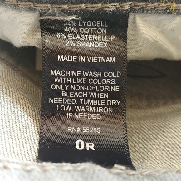 EXPRESS Destructed Mid Rise Leggings - Picture 13 of 13